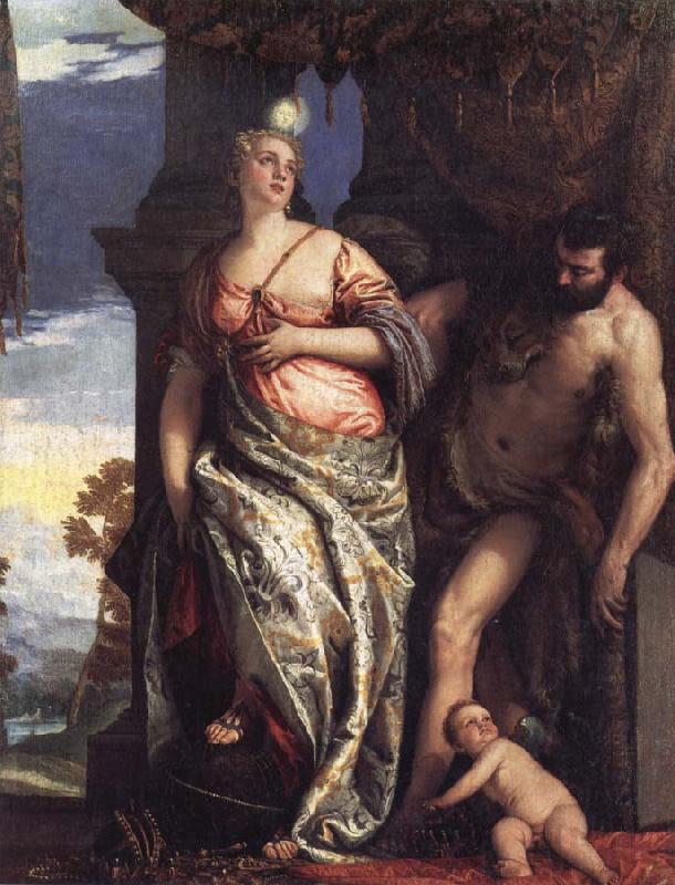 Paolo Veronese Allegory of Wisdom and Strength France oil painting art